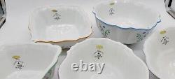 5pc Lot Vintage Le Cordon Bleu The Franklin Mint 1986 Decorative Wall Molds