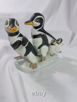 8 Cute Franklin Mint Penguins 1987-1982 Adorable Holiday Antics Abound