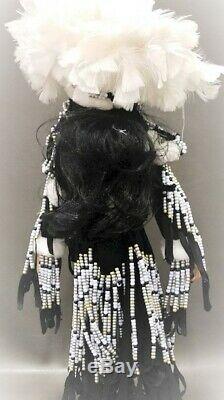 A21 33 Rustle Native American Indian Porcelain Doll Franklin Mint Winter Moon +