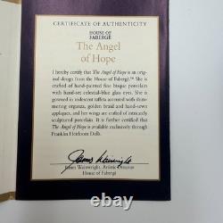 ANGEL OF HOPE House of Faberge Franklin Mint NEW IN BOX