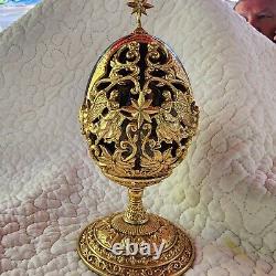 A King Is Born Collector Egg House Of Faberge Limited Edition Franklin Mint