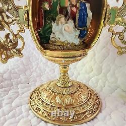 A King Is Born Collector Egg House Of Faberge Limited Edition Franklin Mint