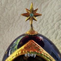 A King Is Born Collector Egg House Of Faberge Limited Edition Franklin Mint