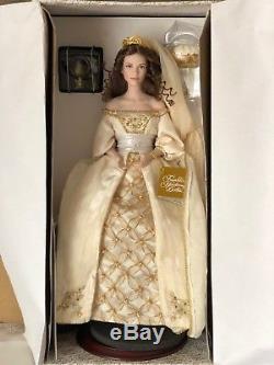 Aleksandra Franklin Mint Porcelain Doll, Faberge Winter Bride