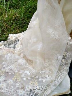 Aleksandra Franklin Mint Porcelain Doll, Faberge Winter Bride With Papers