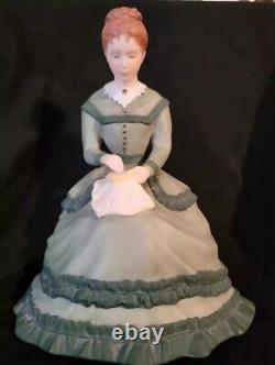 All 4 Little Women 1982 Vintage Franklin porcelain figurines by Tasha Tudor