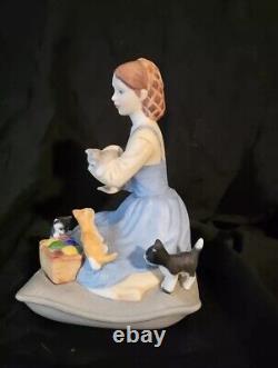 All 4 Little Women 1982 Vintage Franklin porcelain figurines by Tasha Tudor