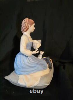 All 4 Little Women 1982 Vintage Franklin porcelain figurines by Tasha Tudor