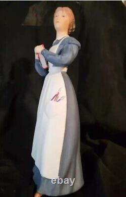 All 4 Little Women 1982 Vintage Franklin porcelain figurines by Tasha Tudor
