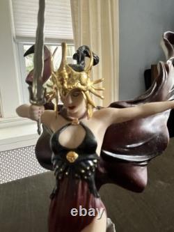 Angel Of Darkness -Brom Franklin Mint Fantasy Statue -OOP/Rare! 1911/9500