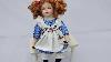 Annie The Oreo Kid Porcelain Doll By The Franklin Mint