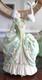 Antique Franklin Porcelain Figurine Sophia Mint THE ALLEMANDE Green Dress 8