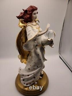Art Deco Franklin Mint DESTINY Porcelain Figurine of a Sorceress