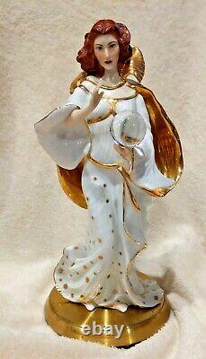 Art Deco Franklin Mint DESTINY Victoria Oldham Porcelain Figurine Sorceress Lady