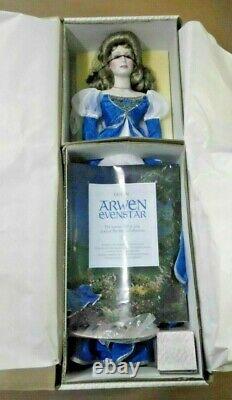 Arwen Evenstar Franklin Mint Heirloom Doll Porcelain Bnib Lord Of The Rings