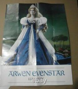 Arwen Evenstar Franklin Mint Heirloom Doll Porcelain Bnib Lord Of The Rings