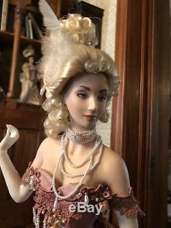 Authentic Franklin Heirloom porcelain Doll
