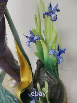 Ayame Princess Of Iris Blossoms By Manabu Saito Porcelain Figurine Franklin Mint