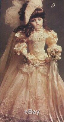 Be`be' Bru' Victorian Heirloom Bride Doll Franklin Mint