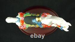 Beautiful Franklin Mint Porcelain Carousel Horse Statue Carousel Enchantment