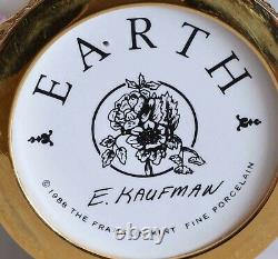 Beautiful Franklin Mint Porcelain Figurine Earth by E Kaufman 1988