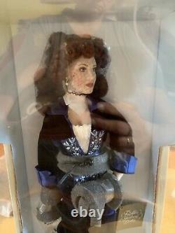 Beautiful Franklin Mint Rose Porcelain Doll-NRFB