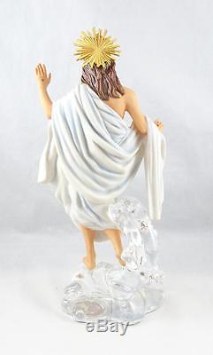 Beautiful Franklin Mint Sculpture The Divine Light of Jesus NO BOX 1016