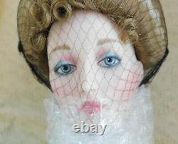 Beautiful Rare Franklin Mint Gibson Girl A Night at the Opera Porcelain Doll MIB
