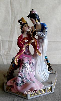 CAROLINE YOUNG Sisters of Spring Porcelain Figurine Chinese Princess Statue 0494