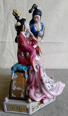 CAROLINE YOUNG Sisters of Spring Porcelain Figurine Chinese Princess Statue 0494