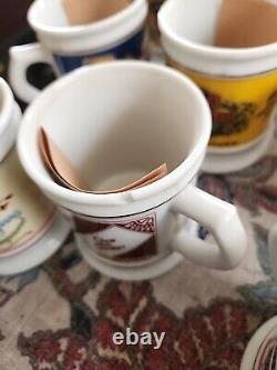 COMPLETE The Corner Store Collection 25 Franklin Mint Mugs with C. O. A