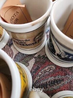 COMPLETE The Corner Store Collection 25 Franklin Mint Mugs with C. O. A