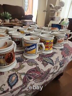 COMPLETE The Corner Store Collection 25 Franklin Mint Mugs with C. O. A