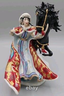 Caroline Young Franklin Mint Porcelain LE Figurine My Spirit Unconquered EUC