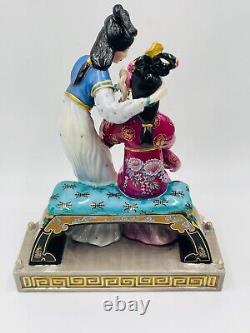 Caroline Young Franklin Mint Porcelain LE Figurine- Sisters of Spring