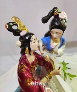 Caroline Young Franklin Mint Porcelain Sisters of Spring Oriental Asian- READ