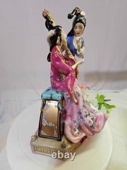 Caroline Young Franklin Mint Porcelain Sisters of Spring Oriental Asian- READ