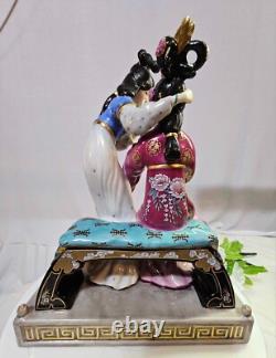 Caroline Young Franklin Mint Porcelain Sisters of Spring Oriental Asian- READ