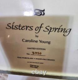 Caroline Young Franklin Mint Porcelain Sisters of Spring Oriental Asian- READ