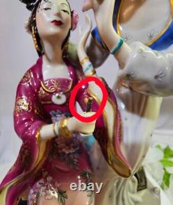 Caroline Young Franklin Mint Porcelain Sisters of Spring Oriental Asian- READ