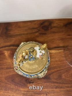 Carousel Fantasy The Franklin Mint Hand Painted Porcelain Music Box