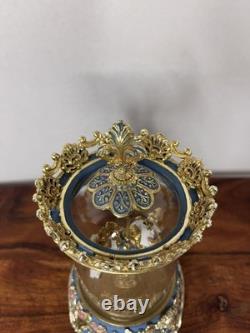 Carousel Fantasy The Franklin Mint Hand Painted Porcelain Music Box