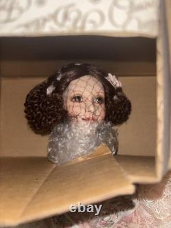 Catherine And The Poetry Of The Fan Franklin Mint Heirloom Porcelain Doll Nib