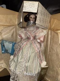 Catherine And The Poetry Of The Fan Franklin Mint Heirloom Porcelain Doll Nib