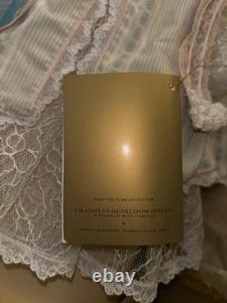 Catherine And The Poetry Of The Fan Franklin Mint Heirloom Porcelain Doll Nib