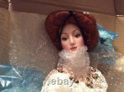 Charles Dana Gibson Vintage Bisque Commemorative Bride Doll By Franklin Mint