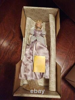 Cinderella 14 porcelain doll by franklin mint