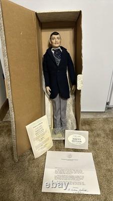 Clark Gable as Rhett Butler Gone With the Wind Hand Painted Fine Porcelain 11in