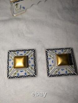 Cream and Sugar Service Franklin Mint The Birds and Flowers Of The Orient