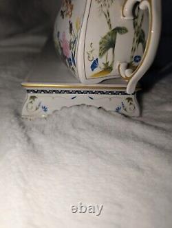 Cream and Sugar Service Franklin Mint The Birds and Flowers Of The Orient